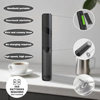 Handheld Milk Frother with Cover- 15-Second Silent Drink Mixer, Travel-Ready with ABS Sleeve, Battery-Powered for Coffee, Matcha & Shakes