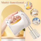 Hand Mixer Replacement Beaters: 2 Pack Stainless Steel Attachments for Electric Mixer, Egg Beater Whisk Set, Handheld Kitchen Baking Parts for Cake Batter Dough Cream