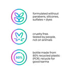 Method Volumizing Shampoo, Pure Peace with Rose, Peony, and Pink Sea Salt Scent Notes, Paraben and Sulfate Free, 14 oz (Pack of 1)