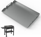 Upgrade Flat Top Griddle Insert for Blackstone 28 Inch Tabletop Griddle Powder Coated Steel Grill Cooking Plate Replacement Parts w/Rear Grease System for 1517 1883 1924 1853 1963 1885 1856 1605 1803