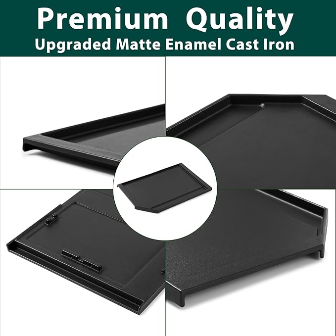 JXGRIDL236 Griddle Replacement Parts for GE Stove Griddle Plate Gas Range Parts GE Cast Iron Griddles Pan Gas Cooktop Side Burner Range PGP7036SLSS PGP9036SLSS PGP7036DLBB Range Griddle 1 Pack