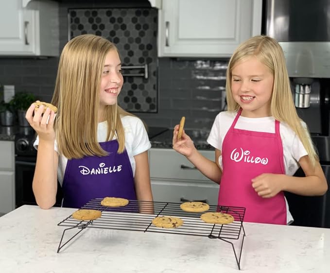 Personalized Kids Apron - Chef Apron for Kids - Add a Name to Personalized Aprons for Girls or Boys