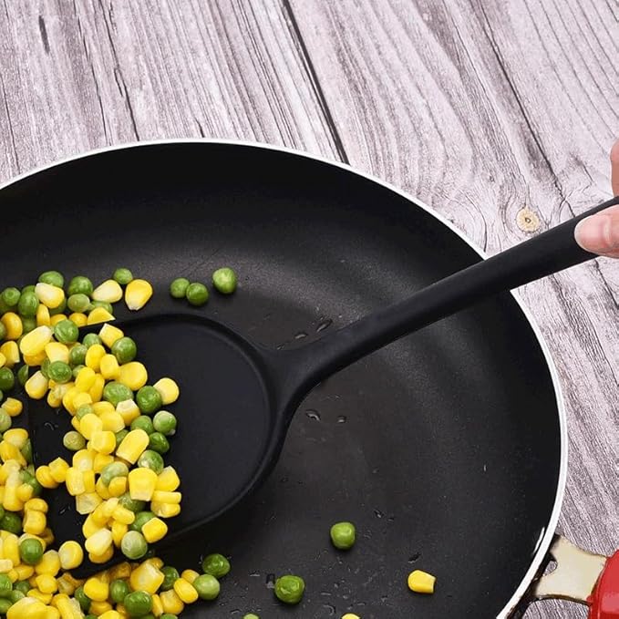 Kitchen Utensils Set Non-stick Kitchenware Cooking Tools Spoon Soup Ladle Spatula Shovel Accessories(E)