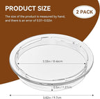Milk Frother Lid for Keurig K-Café Coffee Maker, Milk Frother Replacement Lids, Hot and Cold Frothing Cup Lid Only for Keurig K-Café Single Serve Latte & Cappuccino Coffee Machine（2 Pack）