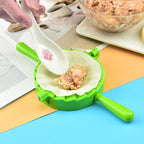 DOITOOL 4pcs Dumpling Maker Set Plastic Pp Dumpling Press Cutters with Large, Medium, Small, Mini Molds for Manual Dough Sealing and Kitchen Cooking Tools Random Color