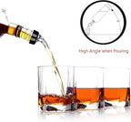 Automatic Measured Bottle Pourer-1 oz (about 30 mL) Set of 12,Pour Spouts for Liquor Bottles with Dust Caps,Measure Pourer Drinks Wine Cocktail Dispenser, Suitable for Home Kitchen Bar Shot Pourer