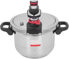 Multi Cooker, 6L Electric Pressure Cooker Efficient and Quick Cooking with Foldable Handle for Home