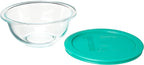 Pyrex Smart Essentials Glass Bowls with Plastic Lids, 8-Piece Set