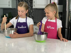 Personalized Kids Apron - Chef Apron for Kids - Add a Name to Personalized Aprons for Girls or Boys