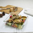 iwaki BC222 Heat Resistant Glass Cake Pan, Cake Baking Plate, Gratin Plate, Square, 10.0 x 8.3 x 2.4 inches (25.5 x 21 x 6 cm)