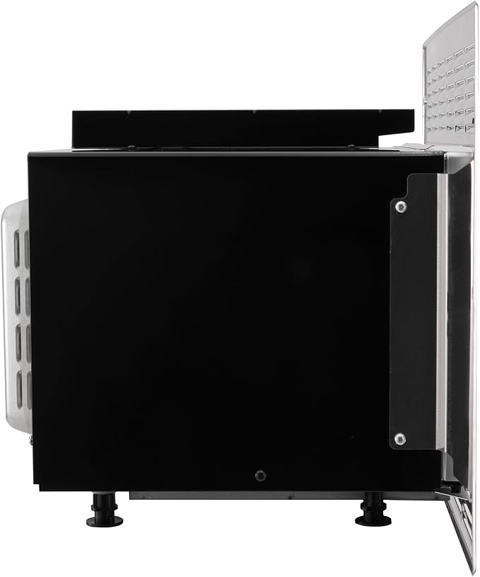 Tough Grade RV Convection Microwave | Built-In 1.1 Cu. Ft. Oven | 10 Power Levels, Speedy Cook, Multi-Stage Cooking | Stainless Steel | Direct Replacement for Greystone | 120V Built-In Design