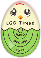 Lasubst Egg Timer for Boiling Eggs that Changes Color When Done, Green