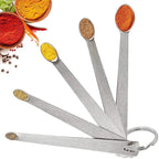 15 Pieces Measuring Cups and Spoons set, Includes 10 Stackable Measuring Cup with Lid and 5 Mini Stainless Steel Measuring Spoons, Teaspoons for Liquid and Dry, BPA Free, Dishwasher Safe