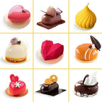 Stone Silicone Molds for Baking Mousse Cake,Fondant Silicone Molds for Baking Cakes, French Dessert for Pastry Chocolate Mold
