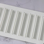 3D Cylindrical Silicone Mold for Baking Mousse,3D Silicone Baking Molds for Cakes French Dessert Mold for Pastry Chocolate Silm Bar Cake Decoration Mold(8-Cavity)