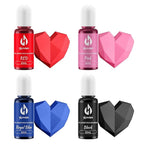 Oil Based Food Coloring for Chocolate 4 Colors x 10 ml Concentrated Oil Food Coloring for Melting Chocolate Candy Melts Cake Pops Strawberries