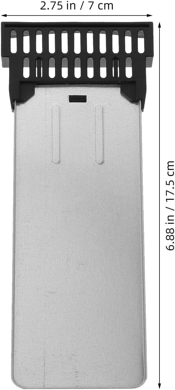 Garneck Heat-resistant Metal Crumb Tray Replacement with Plastic Handle for Bread Maker and Toaster Oven Removable Fit Crumb Collector for Easy Cleaning and Kitchen Use
