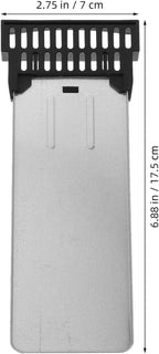 Garneck Heat-resistant Metal Crumb Tray Replacement with Plastic Handle for Bread Maker and Toaster Oven Removable Fit Crumb Collector for Easy Cleaning and Kitchen Use