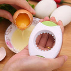 Yellow Egg Shell Opener Egg Topper Cutter Egg Cracker Separator for Quickly Cutting Off The Tops of Eggs Egg Shell Scissors Opener Kitchen Gadgets Tools Egg Separators Specialty Tools and Gadgets