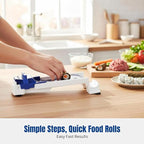 Lumpia Maker, Vegetable Meat Rolling Tools for Grape & Cabbage Leaves, Grape Roller Machine Sushi Maker, Stuffed Vine Leaves for Home Kitchen Tools (1)