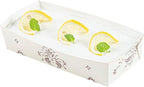 Restaurantware Baking Tray 100 Count 7.8 x 3.6 Inches 14 Ounce Disposable Paper Oven-Safe Baking Mold, Grease-Resistant Floral Design Beige Baking Molds for Cupcakes, Breads and Baking