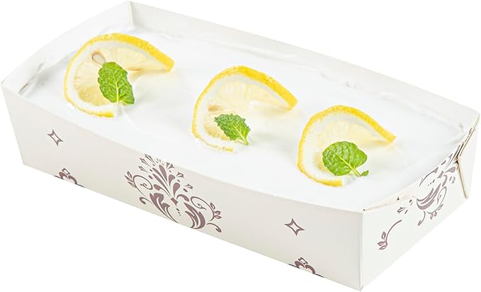Restaurantware Baking Tray 100 Count 7.8 x 3.6 Inches 14 Ounce Disposable Paper Oven-Safe Baking Mold, Grease-Resistant Floral Design Beige Baking Molds for Cupcakes, Breads and Baking