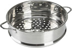 BinaryABC Stainless Steel Dumpling Steamer Basket for Pot,16cm Steamer Insert for Food Veggie Rice Noodle Roll (6.29INCH)