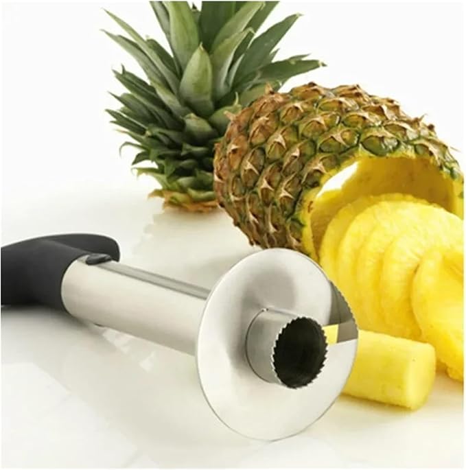 yongduogongsi Pineapple Slicer Peeler Cutter Stainless Steel Kitchen Fruit Tools Cooking Tools Kitchen Accessories Kitchen Gadgets(Green)