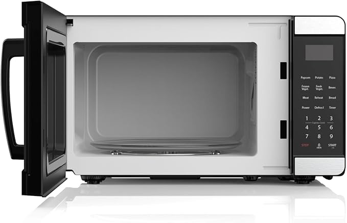 FRIGIDAIRE EMW727 0.7 Cubic Foot Microwave, Stainless Steel