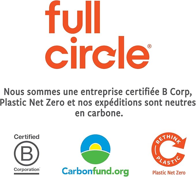 Full Circle The Ring - Bamboo Vegetable and Fruit Cleaning Brush - A Versatile Food Scrubber for Potatoes, Mushrooms, and Veggies