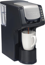 Hamilton Beach Gen 4 FlexBrew Single-Serve Coffee Maker with Removable Reservoir, Compatible with Pod Packs and Grounds, 50 oz., 4 Fast Brewing Options, Black