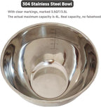 5 IN 1 Salad Spinner + Vegetable Chopper Peeler + Egg Yolk Separator, Large Lettuce Spinner Washer Dyer, with 5 Blades Slicer Cutter Veggie Chopper (304 Stainless Steel Bowl)