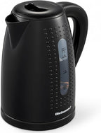 Elite Gourmet EKT5051 1.7L Electric Water Kettle, BPA-Free, Fast Boil, Auto Shut-Off, Boil-dry Protection, 360° Swivel Base with Cordless Serving, Clear-view Window with Water Level Markings, Black