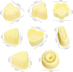 3 Pack Rice Ball Mold, Sushi Mold Diy Sushi Cooking Tools For Japanese Boxed Meal Children Bento,Kitchen Tools Sushi Plates Rice Ball Mold Non Stick Sushi Rice Making Kit (Yellow, Triangle)