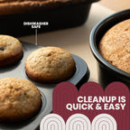 5-piece Baking Set - Versatile and Oven Safe Bakeware Set - Durable Bakeware Set - Baking Cookware - Kitchen Baking Pans, Kitchen Essentials - Baking Pan Set by Roppa
