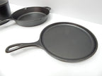 Lodge Cast Iron Set - Pre-Seasoned Kitchen Set - Skillet, Griddle & Dutch Oven Included - PFAS-Free Non-Toxic Cookware - 4-Piece Set