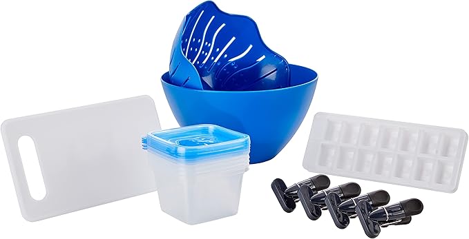 Gibson Home Back to Basics Nonstick Aluminum Cookware Set, 59-Piece, Black