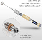 Electric Milk Frother Handheld,Travel Coffee Drink Mixer Batteries Included, 304 Stainless Steel Whisk for latte Cappuccino,Bulletproof Coffee Hot Chocolate,Egg-Beige