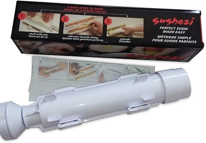 Sushi Roller Kit Rolls Made Bazooka Kitchen Easy Cooking Tools Tube Shape Food Sushi Mold Maker