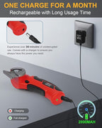Christmas Stocking Stuffers for Men Gifts, Cardboard Cutter Cordless Electric Scissors, 4V Electric Box Cutter Cardboard Recycling, Rechargeable Carpet Cutter Tool with Self-Sharpen Blade for Plastic