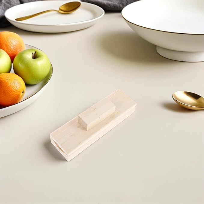 FUOYLOO Manual Chestnut Opener and Peeling Tool Wooden Household Chestnut Cracker Manual Nut Cutter and Nuts Lotus Seeds Kitchen Specialty Gadget for Home Use
