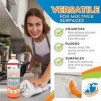 All-Surface Daily Cleaner Concentrate – pH-Neutral, Residue-Free Formula for Tile, Grout, Natural Stone, LVP, Laminate & Sealed Wood – Kitchens, Bathrooms, Showers & Floors