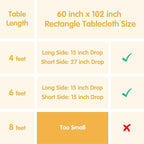 BRILLMAX 10 Pack Sage Green Tablecloths for 6 Foot Rectangle Tables 60 x 102 Inch - 6ft Rectangular Bulk Linen Polyester Fabric Washable Cloth Cover for Wedding Reception Banquet Birthday Party