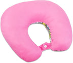 SANRIO Hello Kitty Neck Pillow and Blanket Set - Bundle Hello Kitty Boba Travel Neck Pillow, Hello Kitty Fleece Blanket, Stickers, More | Hello Kitty Travel Accessories