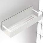 HuggieGems 2 Pack Magnetic Spice Storage Rack Organizer for Refrigerator and Oven, Cream White Fridge Organizers and Storage