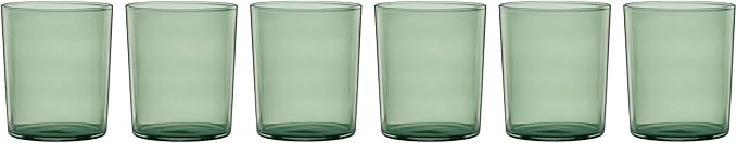 Oneida 896828 Stackables Tall Green Drinkware, Set Of 6