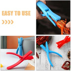 Luxshiny 2pcs Crawfish Peeler and Shrimp Sheller Tool Set, Household Seafood Shelling Device with Ergonomic Handle for Easy Crayfish and Shrimp Shell Removal, Kitchen Specialty Gadget