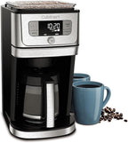 Cuisinart DGB-800 Fully Automatic Burr Grind & Brew, 12-Cup Glass, Silver