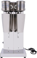 Milkshake Maker, Commercial Stainless Steel Milk Shaking Machine With Double Head Drink Mixer, 110V 180W Electric Milkshake Maker With 2Pcs 800ml Cups, Household Milk Shaker For Making Drinks