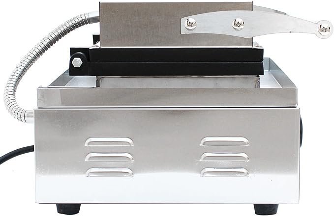 10pcs Commercial Waffle Maker Electric Waffle Machine 110V Temperature 122-572℉,No-Stick Belgian Waffle Baker for Restaurant and Home Use